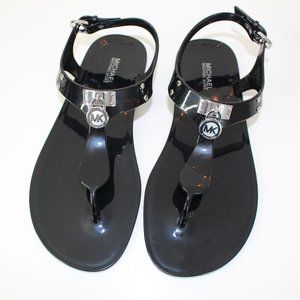 michael kors plastic sandals